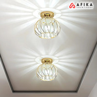 Lampu Plafon LED Pumpkin Ceiling Lamp Warm White 3000K 12W