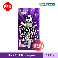 Nori Roll BARBEQUE 1 Box 12 Pcs - Grilled Seaweed Rol / Rumput Laut Panggang BBQ
