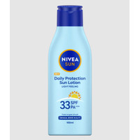 Nivea Sun Daily Protection Sun Lotion Light Feeling SPF 33 PA+++ 100ml / Nivea Sun Lotion (1 PCS)