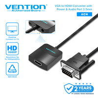 Vention Adaptor Converter VGA to HDMI w/ Audio Micro USB Power ACE ACN