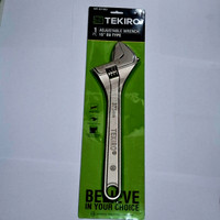 Tekiro Kunci Inggris 15" Inch 375mm WR-AD1963 Adjustable Wrench 15 Inch