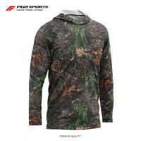 Baju Camo Kamuflase Berburu motif TIMBER Lengan Panjang Berkerudung