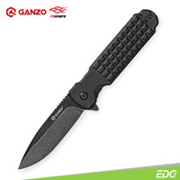 Ganzo Firebird G627-BK 8CR14 Steel PP Fiber Black Survival Camping Tools