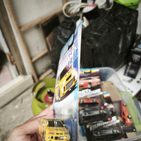 hot wheels Lancer evolution kuning