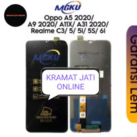 LCD FULLSET OPPO A5 2020/A9 2020/A11X/A31 2020/REALME 5/5I/5S/C3/6I/NARZO 10A/20A