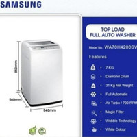 Mesin Cuci Samsung 70H4200 - Top Loading Terlaris,Termurah,Bergaransi,Dapatkan Sekarang
