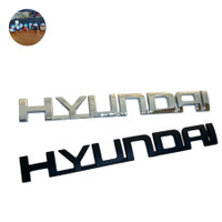 Emblem Bagasi Belakang Mobil Tulisan Hyundai 18.4CM