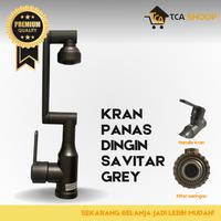 Kran Bak Cuci Piring Putar Segala Arah Savitar 1002 Grey Panas / Dingin