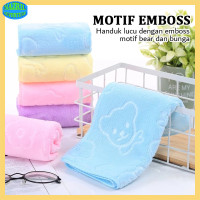 Handuk Mandi Multifungsi Ukuran 60x30cm Handuk Microfiber NHO-01 Handuk Mandi