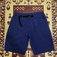 Uniqlo utility cargo outdoor light navy shorts