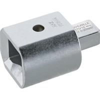 Stahlwille 58290010 Alat Sisipan Adaptor dan Kunci Pas Torsi 14X18Mm ter Square Drive 9X12Mm Internal Square Drive Ringan 118G Buatan Jerman