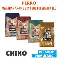 Perro Makanan Kering Anjing Puppy & Adult Dry Food Freshpack 1 Kg