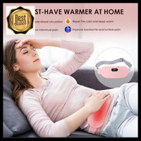 penghangat pemanas perut haid sakit pinggang sabuk bantal elektrik best quality