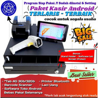 Ready Paket mesin kasir android toko warung apotek distro salon kosmetik atk Ori!!
