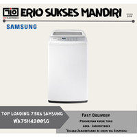 SAMSUNG WA75H4200SG / WA75 Mesin Cuci Top Loading Magic Filter 7.5Kg