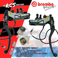 Master Rem RCS 19 Corsa Corta 2 Tabung Kiri Kanan Plus Switch Rem universal motor