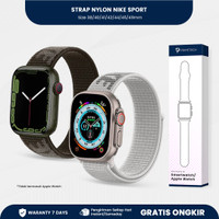 Strap Apple watch Series 9 8 7 SE 6 5 4 3 ULTRA Nylon Nike Strap iWatch 38/40/41mm 42/44/45/49mm