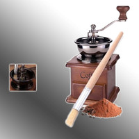 TYI Coffee Brush (kuas pembersih gilingan kopi)-wooden