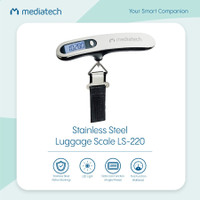 Mediatech Timbangan Koper Premium Stainless Backlight