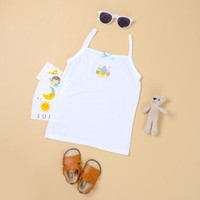 Dolphindolls Tanktop singlet anak perempuan 7-14 tahun bahan katun