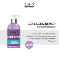 cbd collagen repair paket 4 in 1 hair mask + shampoo + conditioner + serum