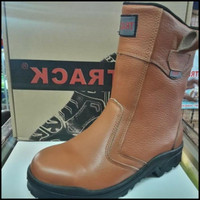 Ready Sepatu safety TRAK TR 004C (coklat) / Sepatu safety murah berkualitas