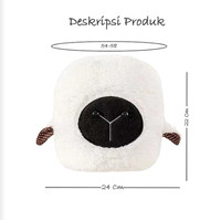 Bucket Hat Topi Kupluk Bulu Karakter Telingan Sheep Lucu Fashion Gaya Wanita Korea HAT06