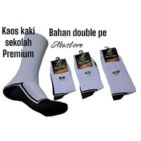 Ready Kaos Kaki Sekolah Tebal Premium Isi 6Pasang