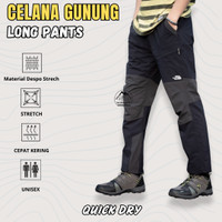 CELANA GUNUNG PANJANG OUTDOOR BAHAN QUICKDRY CARGO HIKING CAMPING
