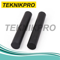 PTFE/Teflon hitam AS Rod Carbon Teflon Dia 80mm x 100cm