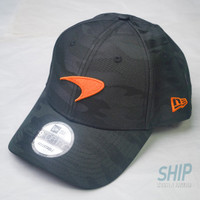Topi McLaren F1 original New Era FANWEAR ANTHRACITE 9forty formula 1 baru lando norris oscar piastri