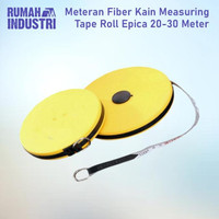 Meteran Bulat Kain Rol Gulung Leather Measuring Tape Epica 20 30 Meter