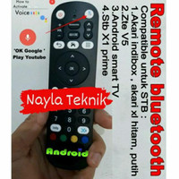 Langsung Remote Stb V5 Android Tv Support Bluetooth Dan Google Assistant Voice ( Orinal )
