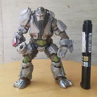 mainan action figure halo atriox deluxe tinggi sekitar 6 inch artikula