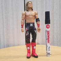 mainan action figure wwe figure wrestling Seth rolins tinggi sekitar 7