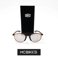 Kacamata Sepeda 100% LEGERE COIL - Matte Black - HiPER Silver Mirror Lens