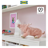 IKEA KNORRIG Boneka Babi Merah Muda 39cm
