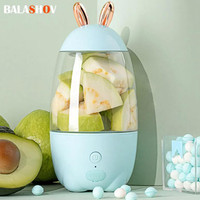 Mini Electric Juicer Portable Blenders USB Press Charging Manual Juicers Cup 330ML Personal Food Processor Maker Juice Extractor