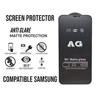 Tempered Glass Anti Glare / Matte Glass – Pelindung Layar Maksimal dengan Tampilan Elegan! Compatible Samsung Anti Gores HP