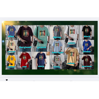 Pakaian Baju Atasan Pria Wanita Oversize Kaos HOPE Live Dream Babyterry