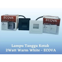 ECOVA LAMPU TANGGA MINI KOTAK LED 2W 2WATT STEPLIGHT ANAK TANGGA MINI PERSEGI/SQUARE