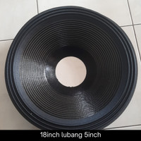 Daun Speaker 18inch lubang spul 5inch kwalitas import
