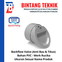 Kilat Backflow Vae 3" Inch Pvc Rucika