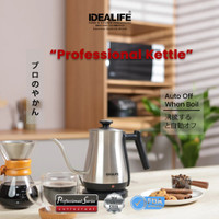 Electrical Gooseneck Coffee Tea Kettle – Teko Air Teh Kopi Angsa IDEALIFE - IL–112