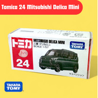 Tomica 24 Mitsubishi Delica Mini Green
