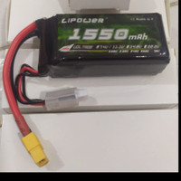 LIPOWER BATTERY LIPO BATTERY 4S 3S KONEKTOR XT60