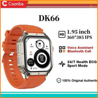 new CoonbaIndonesia Shipping Smartwatch DK66 Bluetooth Talk NFC Blood Glucose Heart Rate Blood Pressure Temperature Sleep Monitoring GPS Outdoor Sports Watch