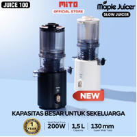 Mito Maple Juicer 1,5L Juice100 Slow Juicer Big Capacity Low Watt