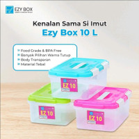 kotak penyimpanan serbaguna container box ezybox 10 Liter Plastik - Ezybox 10L
