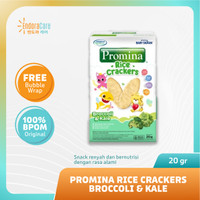 PROMINA Rice Crackers Broccoli & Kale